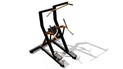 Силовой уличный тренажер  "Комбинированный станок"  УТ416 в Иванове