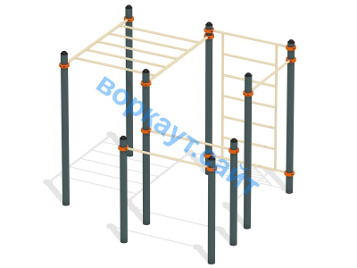 Спортивный комплекс воркаут ВС-48 в Иванове