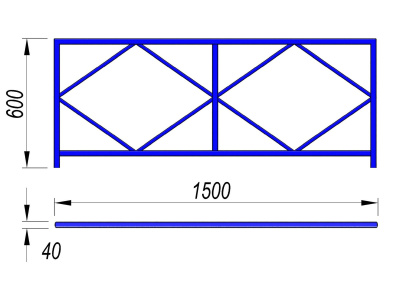 Ограждение площадки МАФ 5001 в Иванове