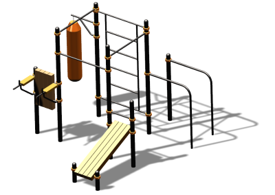 Спортивный комплекс воркаут ВС-93 в Иванове