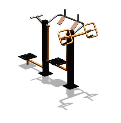 Уличный тренажер "Штурвал Пресс Супертвистер" УТ301 в Иванове