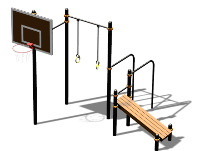 Спортивный комплекс воркаут ВС-143 в Иванове