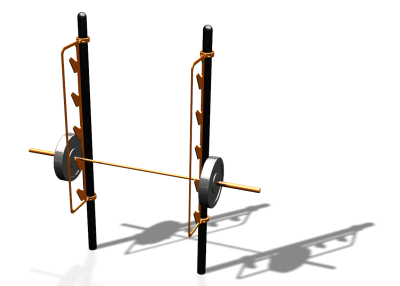 Спортивный комплекс воркаут ВС-84 в Иванове