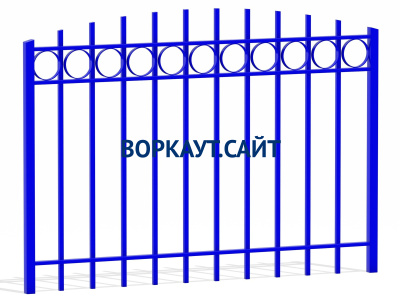 Ограждение спортивной площадки МАФ 5005 в Иванове