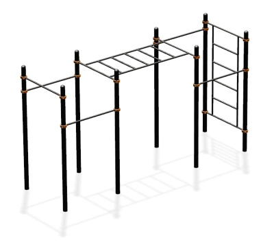 Спортивный комплекс воркаут ВС-54 в Иванове