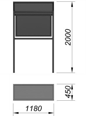 Информационный стенд МАФ 6006 в Иванове